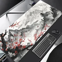 Sakura Scenery Mouse Pad Large Anti-Slip Rubber Gaming MousePad Durable Thick Seam Edge Suitable for Office and Gaming Desk Mats 1