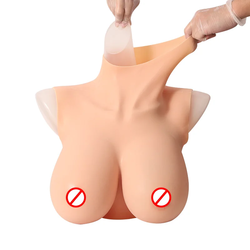 

Realistic Fake Boobs enhancer Silicone artificial Breast Forms Prosthetic for crossdresser Transgender Cosplay