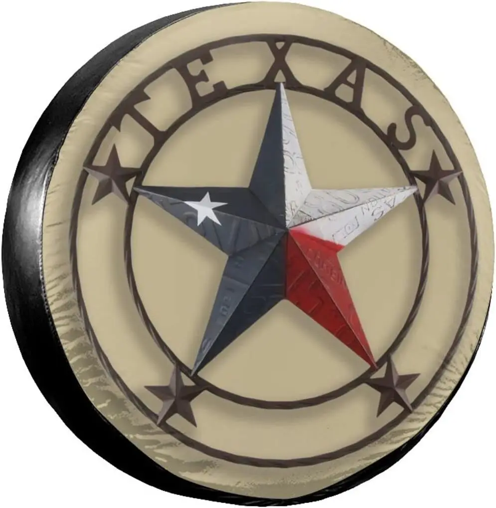 

Протектор для запасных колес Western Texas Stars, Универсальный Водонепроницаемый Чехол для запасных колес RV, прицепа, внедорожника, грузовика, кемпера