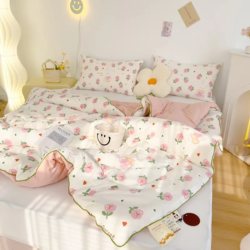 Class A Infant Grade Soybean Fiber Summer Cool Quilt Core Washable Summer Air Conditioning Quilt for Children and Babies