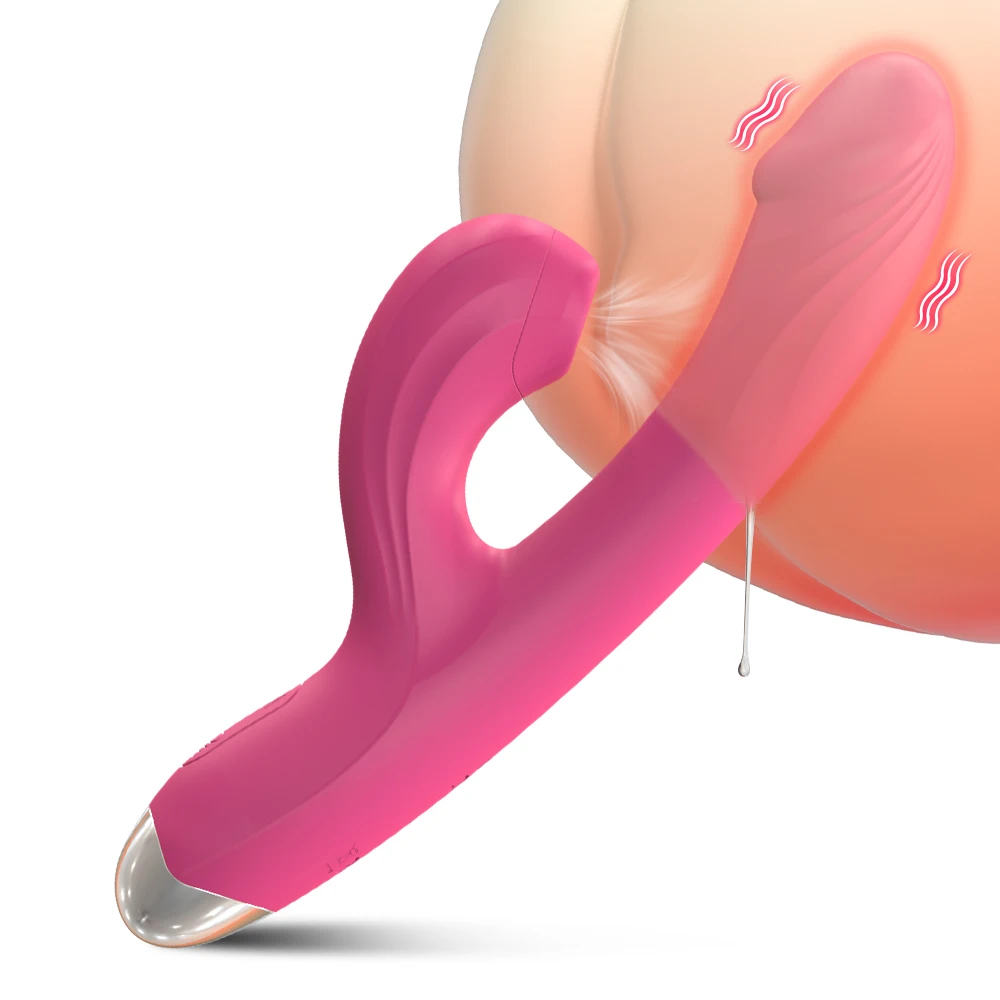 Clit Sucker G-spot Vibrator Dildo