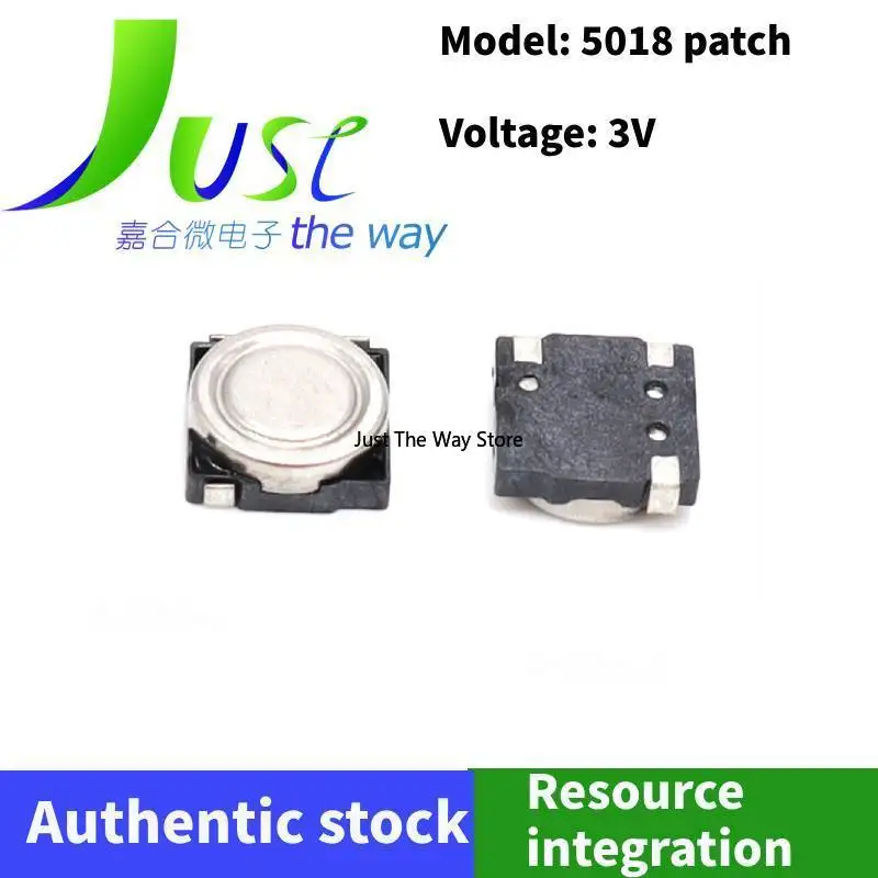 3pcs/lot 5018 patch buzzer passive impedance 12 Ω voltage 3V finger gyro buzzer 5 * 5 * 1.8mm