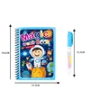 Children's Magic Water Drawing Book Reusable Coloring Cartoon Early Educational Montessori Toys for Kids Magical Graffiti Board 6