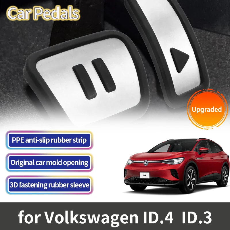 Per Volkswagen Id.3 Id.4 Id.5 Id.6 Vw Golf 7 8 Mk7 Mk8 Pedali Per Auto Cupra Nato Frizione Freno A Gas Pedale Antiscivolo Pad Automobilistico