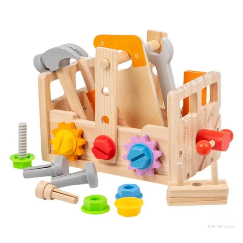 

Kids Assembly Toy STEM Building Educational Toy Children Carpenter Toy