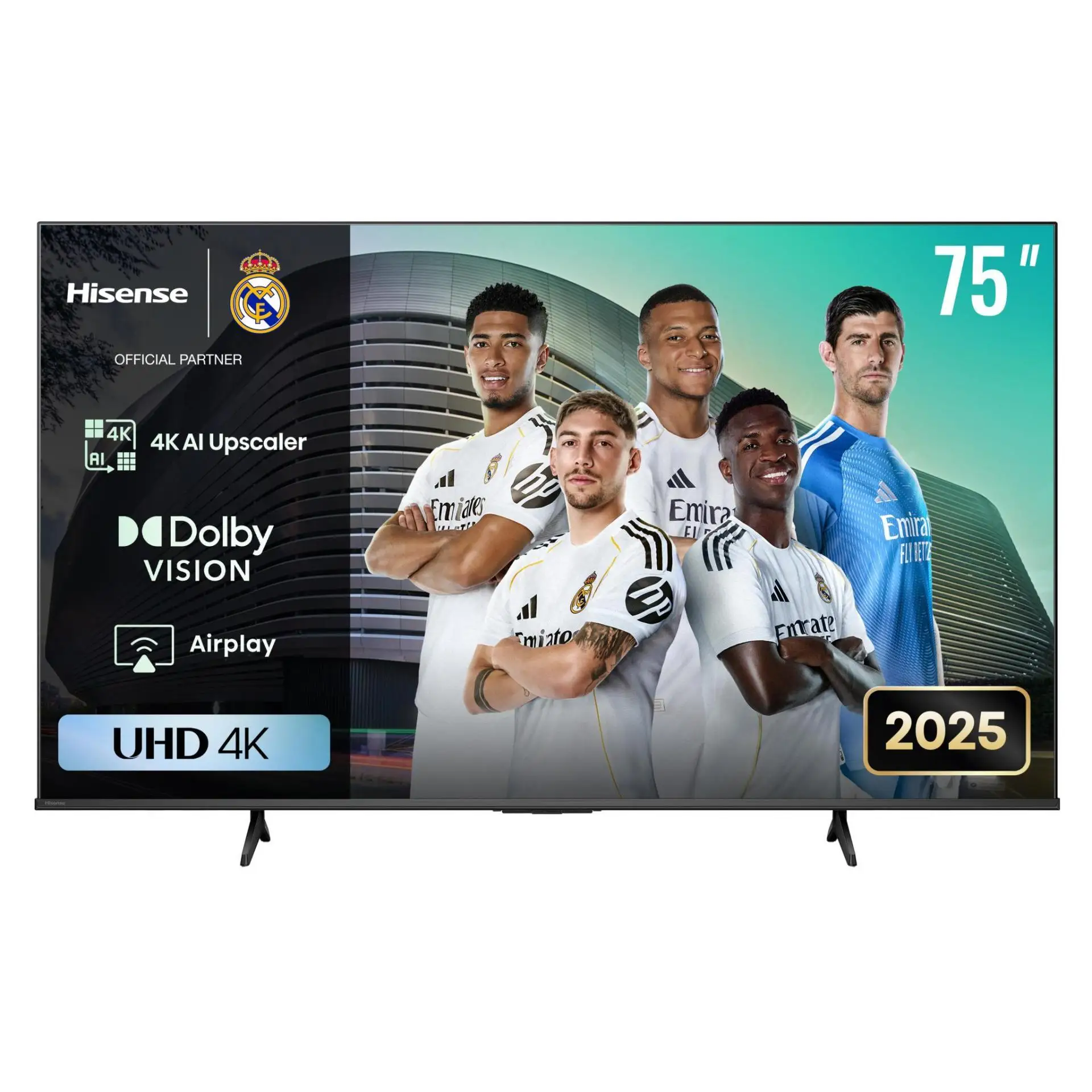 تلفزيون ذكي Hisense A6-55/65/75 بوصة UHD، AI 4K Up...
