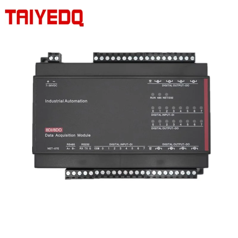 

Комбинированная система управления 8DI8DO, протокол Modbus RTU, последовательный порт RS485 232, цифровой вход и выход