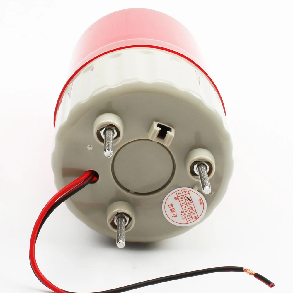 LED-1081 Buzzer/ No Buzzer DC12/24V AC110/220V LED Rotating Industrial Signal  Warning Light Red Yellow Blue Green