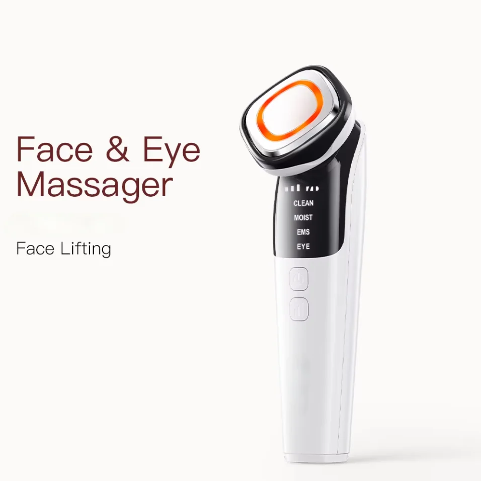 EMS Facial Massager for Lifting and Anti-Aging with Deep Cleaning and Skincare Benefits