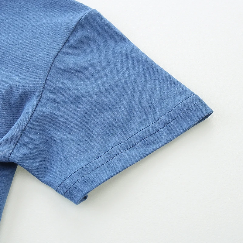 Children's Clothing 2025 Fashion New Summer Tops T-shirts Cartoon Excavator Infant Baby Boys Kids Clothes