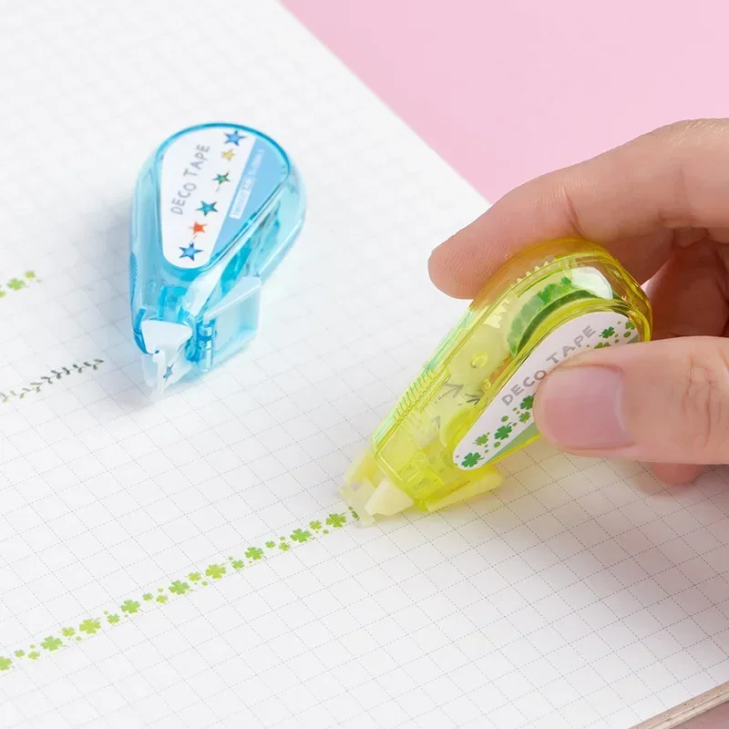 Kawaii Correction Tape Lovely Cartoon Cake Heart Style Correction Tape for DIY Decorative Scrapbook Journal Student Supplies 1pc