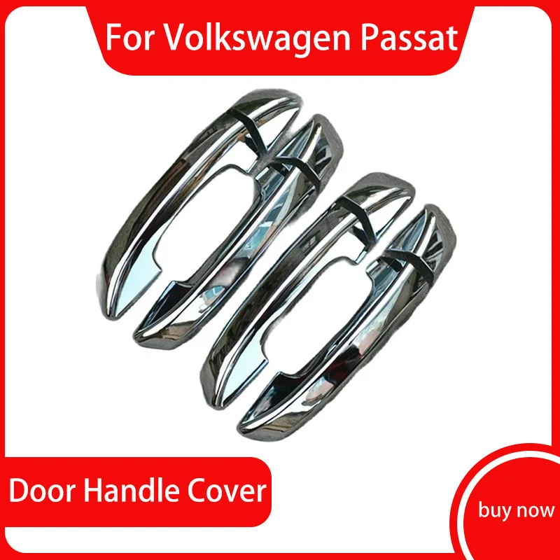 

2006 2007 - 2011 для Volkswagen Passat B6 ABS, хромированная крышка дверной ручки автомобиля, боковая крышка дверной ручки, аксессуары для отделки