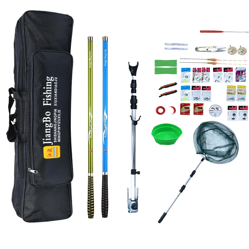 Complete Extension Fishing Rod Kit Travel Spinning Ultra Light Sea