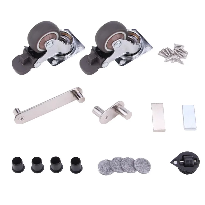 Small Cyclone Rotating Office Desk Dining Table Hardware Accessories 90 Degree Rotating Folding Countertop Furniture Connector
