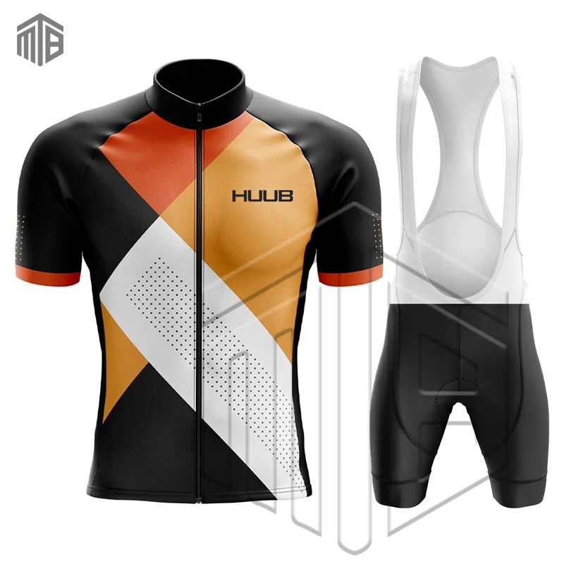 HUUB Cycling Jersey Sets ProTeam Cycling Clothing Suit Bike Jacket kits Short Sleeve Bicycle Shirt Ciclismo Maillot