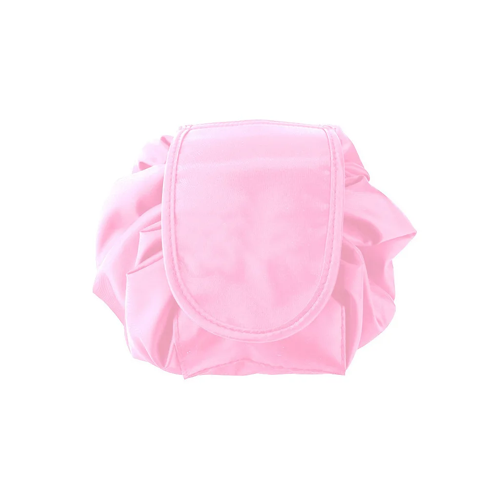 1PC 방수 Drawstring 화장품 가방 여성용 휴대용 여행 메이크업 주최자 여성 세면 용품 파우치 뷰티 스토리지