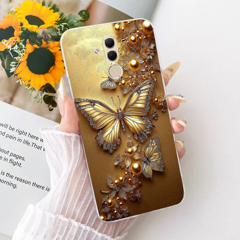 Luxury Floral Butterfly Design Soft Slim Phone Case Cover