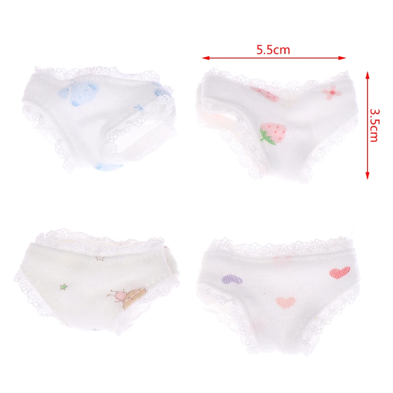 Barbie Doll Clothes Doll Clothes Accessories Doll Clothes Doll Accessories Mini Panties For 1/6 Doll Underwear 1pc