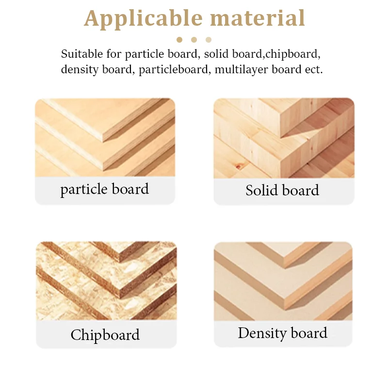 1 Stück Schaftfräser 4 Flöten Spiralschneider 6 mm 8 mm Wolframkarbid-Fräswerkzeuge zum Schneiden von Holz MDF 4F Schaftfräser mit großem Chip-Entferner – Detail 5