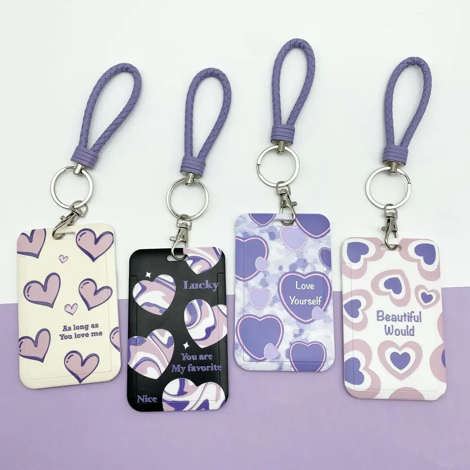 3'' Kawaii Plush Photocard Holder Kpop Y2K Plush Animal