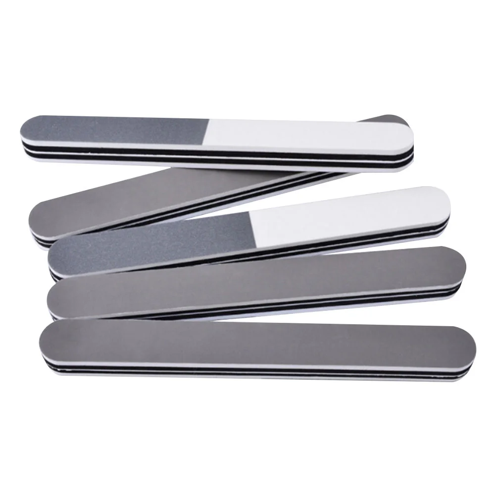 

5 Pcs Polishing Cloth Nail Sanding File Double Sided FingerDouble Sided Nail Files Double-sided Buffers Blocks