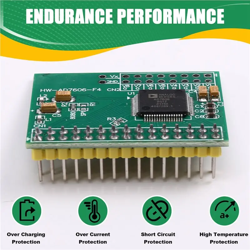 【RECOMENDAR】고속 16비트 8채널 동기식 샘플링 ADC 모듈 AD7606-200Khz 데이터 수집 시스템