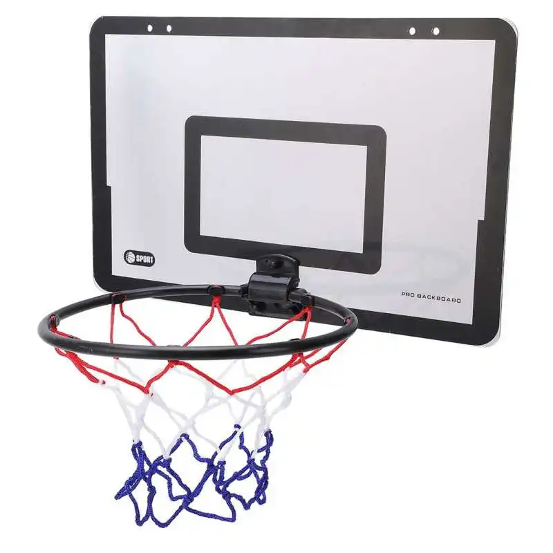Backboard Basketball Hoop Set Door Mounted Indoor Game Beginner for Exercise for Kid