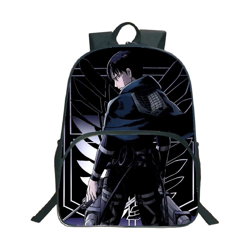 

Attack-on-titan Waterproof School Bag Girls Boys Harajuku Anime Teen Book Bag 3D Comic Attack-on-titan Unisex Laptop Backpacks