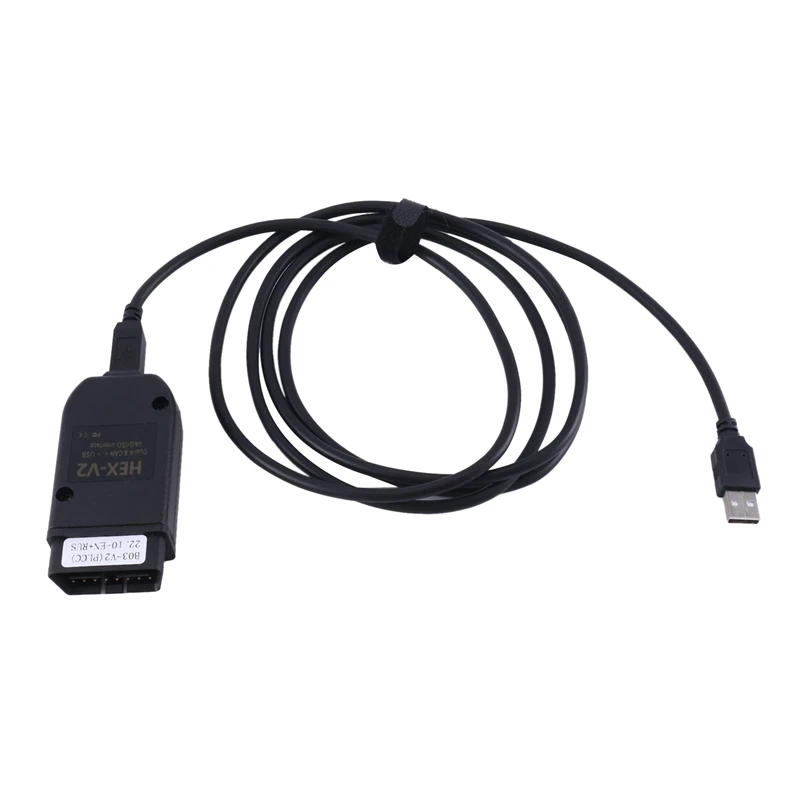 Nuovo Per Hex V2 Obd2 Scanner Vagcom 22.3.1 Per Vag Com 20.12 Seat Atmega162 + 16 V8 + Ft232Rq