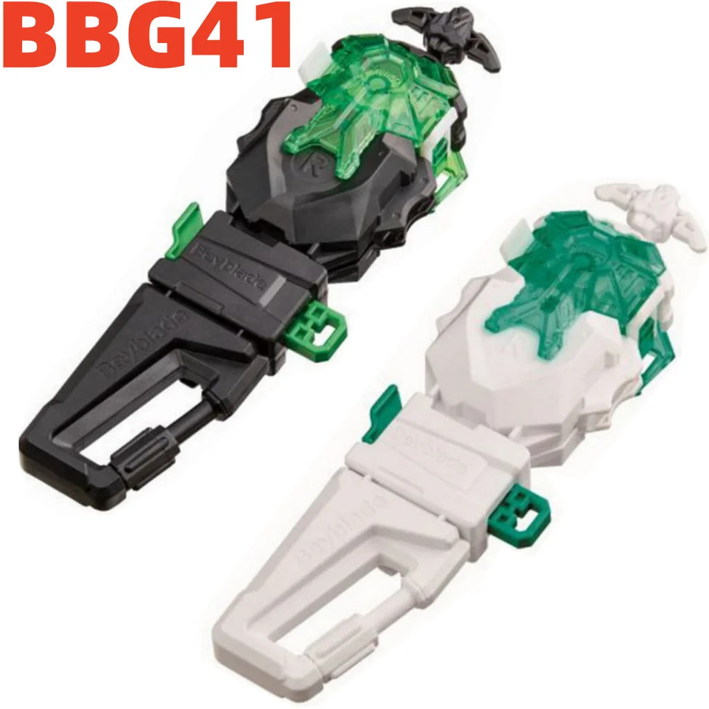 

TAKARA TOMY Beyblade Burst BBG41 WBBA Power Custom BeyLauncher LR w/Grip, Cyber Edition, белый/черный цвет