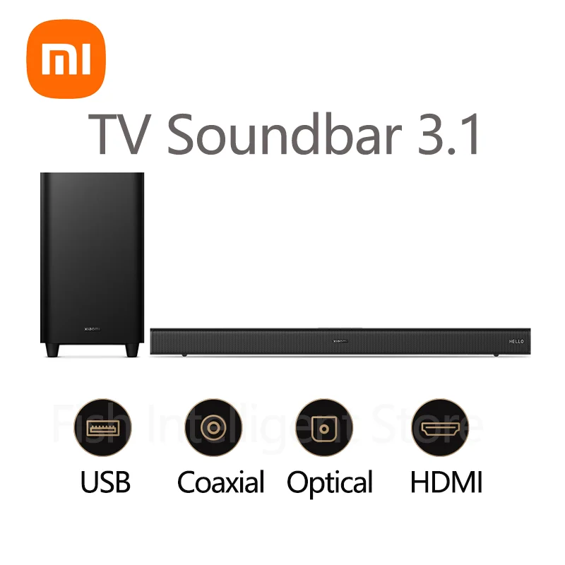 Xiaomi Tv Soundbar 3.1 Virtual Surround Sound 430w Bluetooth 5.0 6