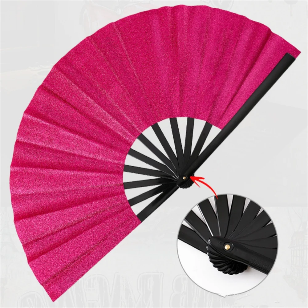 Folding Hand Fan For Festival Performance Party Dance