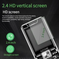 Affordable Long-Lasting Senior Mobile Speed Dial Bright Screen Huge Button Battery Clear Speaker Dual Torch Light Two Sim Cards 2
