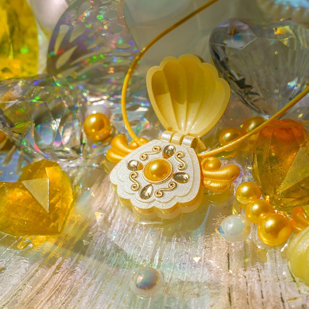 Anime Nanami Ruchia Lucia Hanon Hosho Cosplay Necklace Shell Pendant Jewelry Props