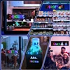 Demon Eyes Car RGB LED Car Sign Animation LED Matrix Pixel Panel DIY Programmable App Control LED Panel Flexible Display Light 5
