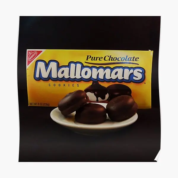 

Постер Mallomars «Лучшее печенье в мире», современный декор, настенное украшение, смешная винтажная домашняя настенная печать, комната, искусство без рамки