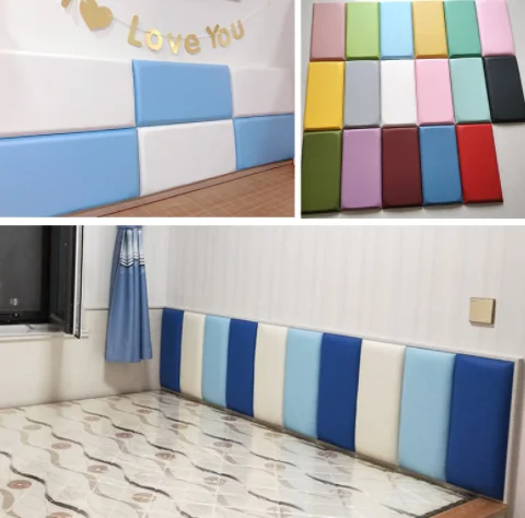 

2022 Comfortable adhesive headboard decoration tatami upholstered walls
