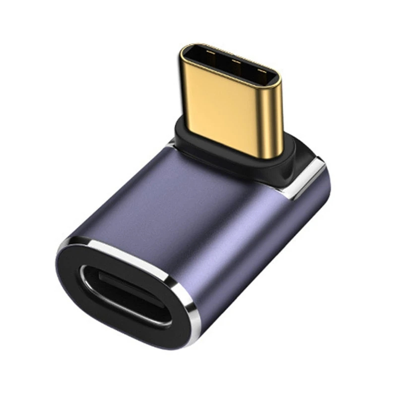 High-Speed Aluminum Alloy USB-C to Type-C Adapter, 40Gbps