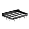 Foldable Wall-mounted Bra Sock Drying Rack Underwear Holder Towel Shelf Hook Balcony Organizer Sock Clip for Laundry 6