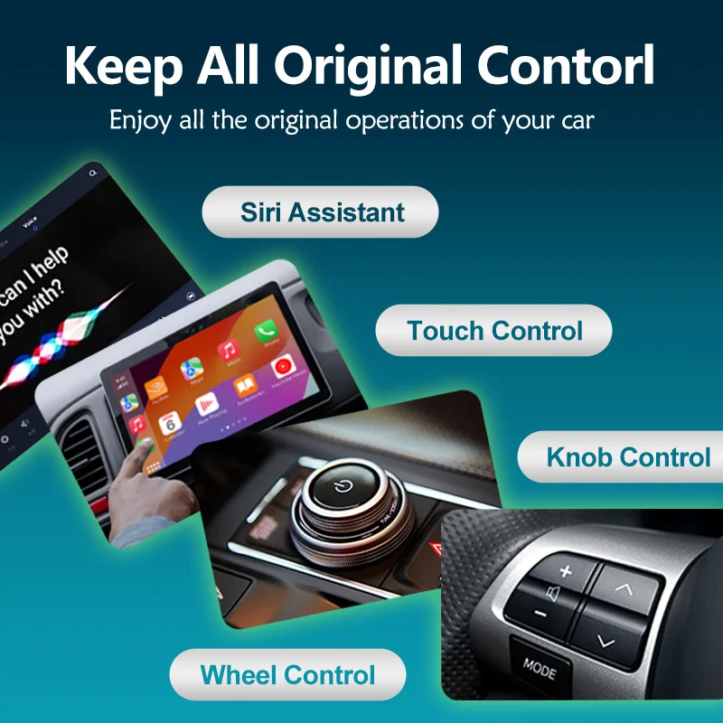 CarPlay ȵ̵ Auto 2 in 1 - ȯ  ž  ̼ ڽ Bluetooth ڵ 
