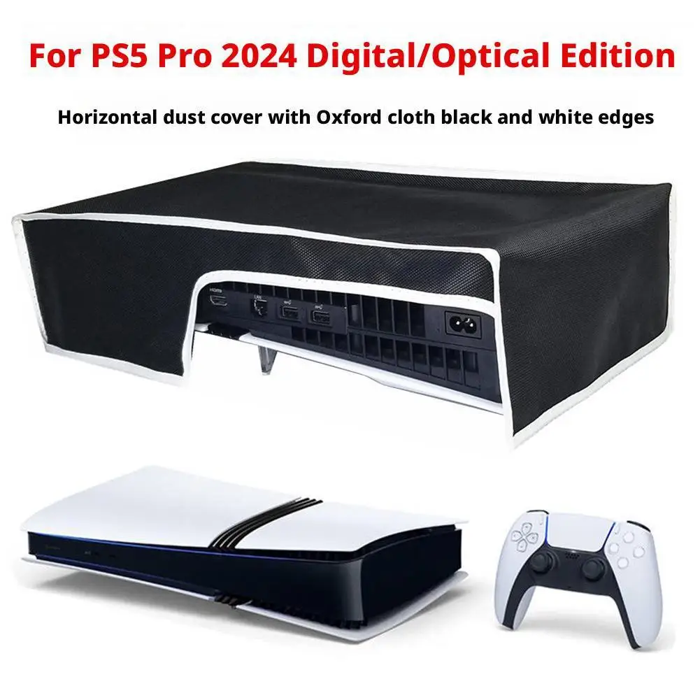 Horizontal Dust Cover for Gaming Console - Anti-Scratch Protective Sleeve