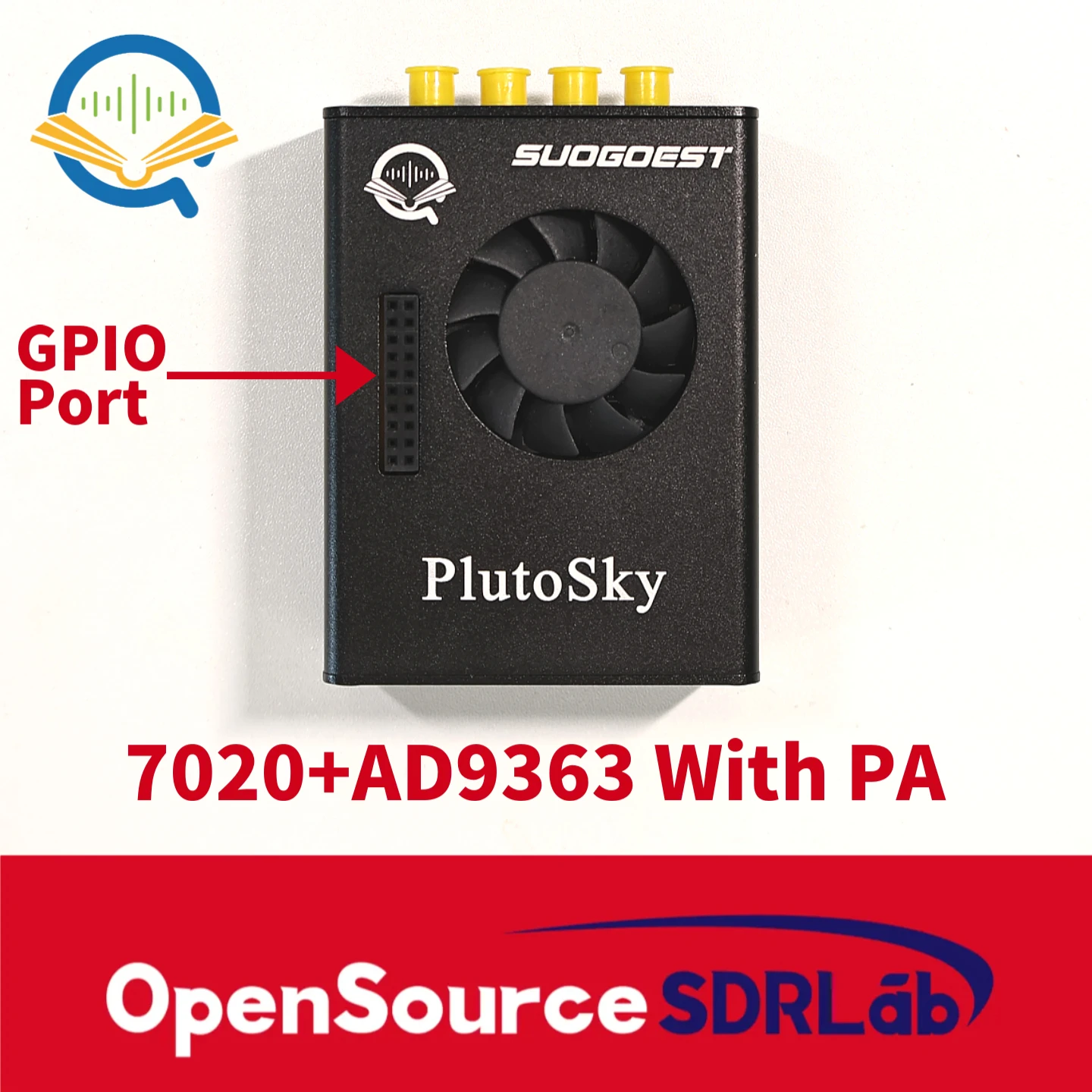 Płytka rozwojowa OpenSourceSDRLab PlutoSky 7020-SDR AD9363 z PA dla Pluto i MATLAB