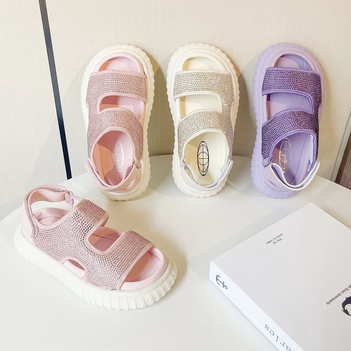 Girls Summer Sandals Non Slip Beach Shoes