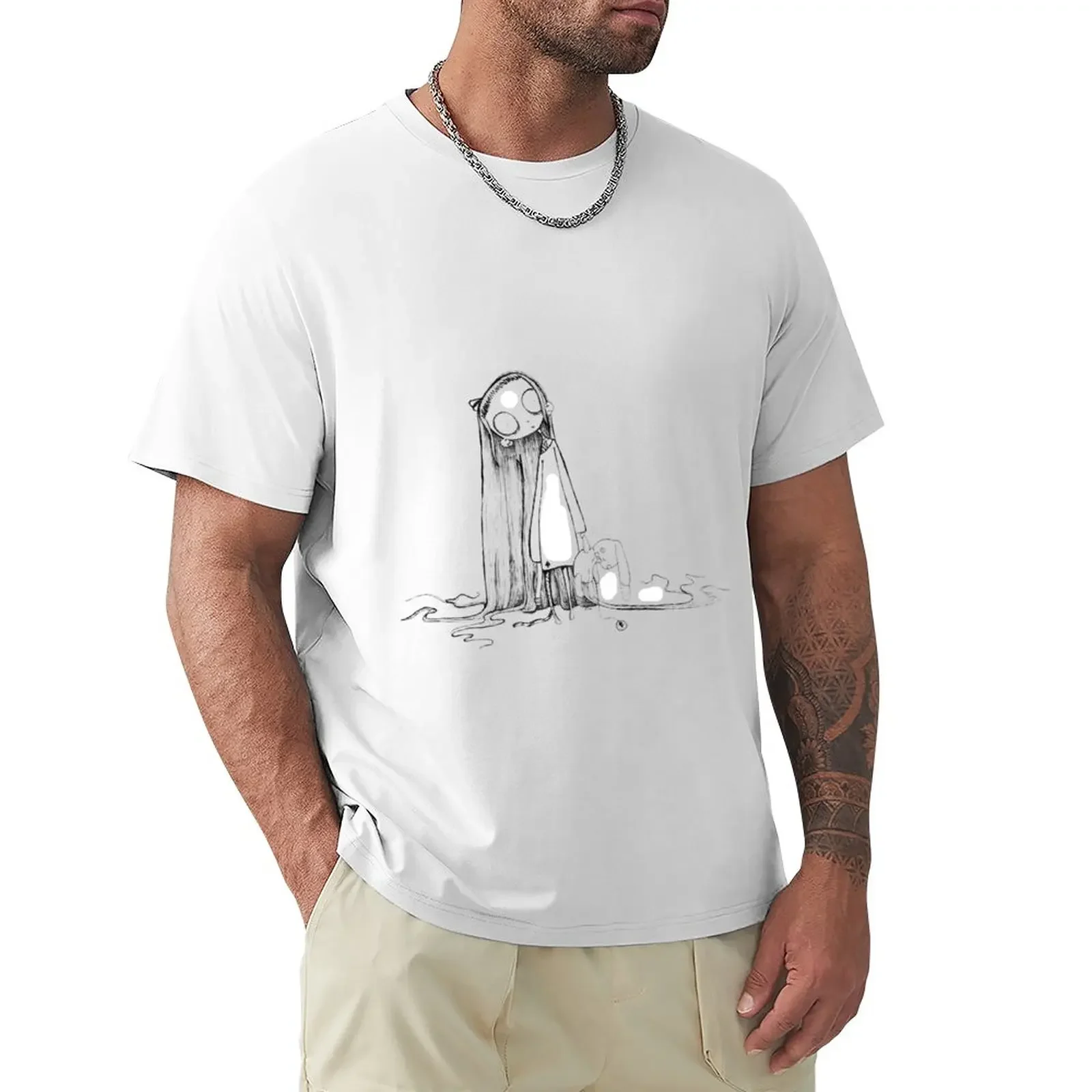

Crazy Alice T-Shirt Blouse Aesthetic clothing korean fashion customs design your own black t-shirts for men