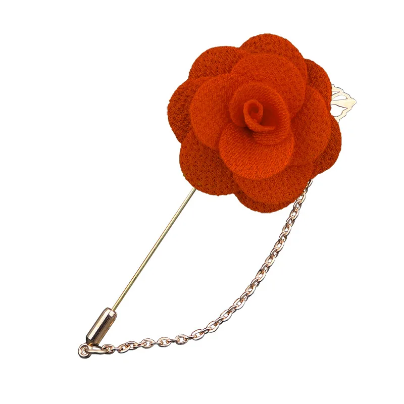 

Classic Brooch Camellia long needle suit Brooch