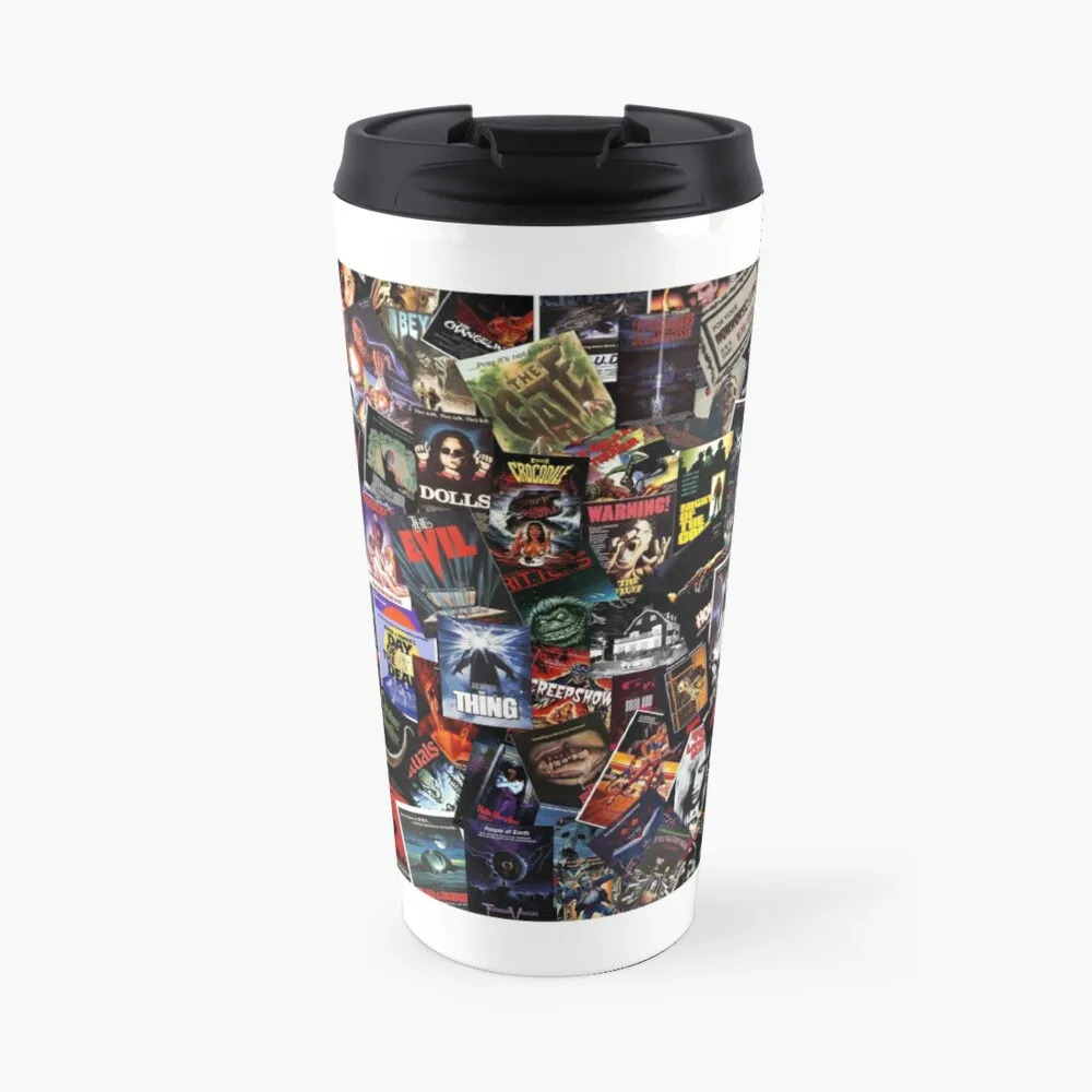

80's Horror movies Travel Coffee Mug Unusual Tea Cup Cup Coffe Cup