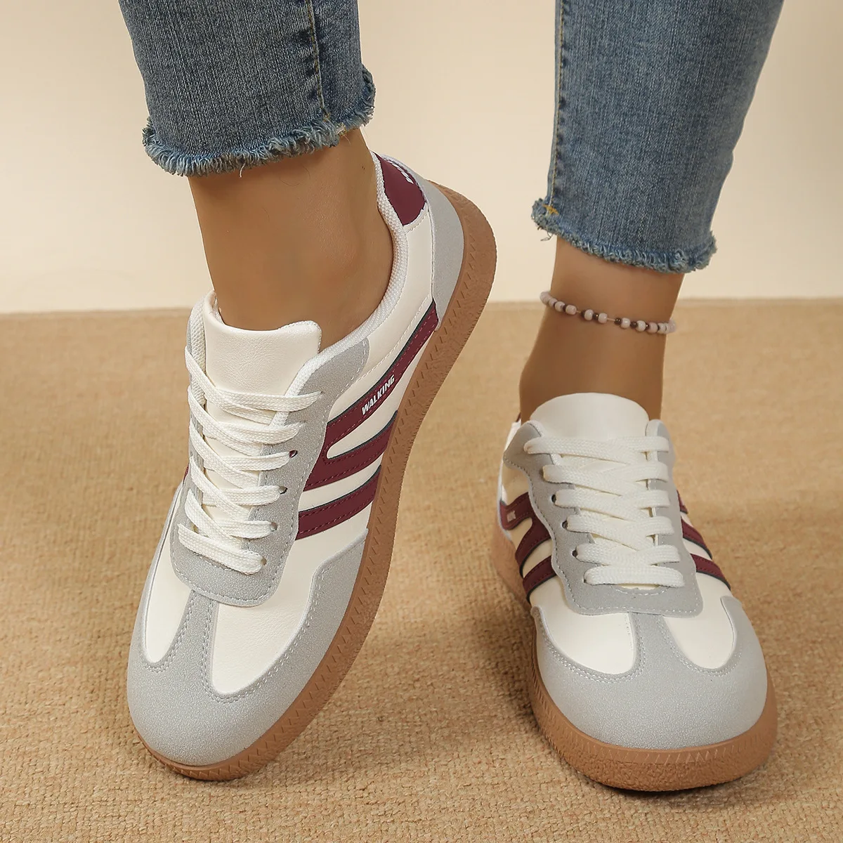 Luxury Women's Flat Loafers 2025 Spring Collection Comfortable Slip-On Lightweight Outdoor Fashion Shoes for Ladies