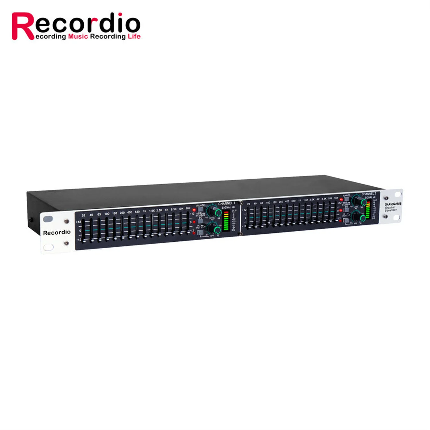 Equalizador Gráfico do Poder Processador de Som Audio de Digitas Gx-eq215s Ativo Equilibrado Dual 15 Band o Mais Novo o - Image 5