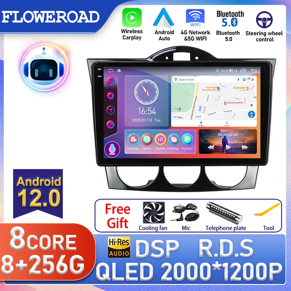 Android Per Mazda Rx-8 Rx 8 Rx8 Se 2003 - 2021 Car Multiemdia Lettore Video Radio Carplay Gps Ips Monitor Tv 360 Fotocamera