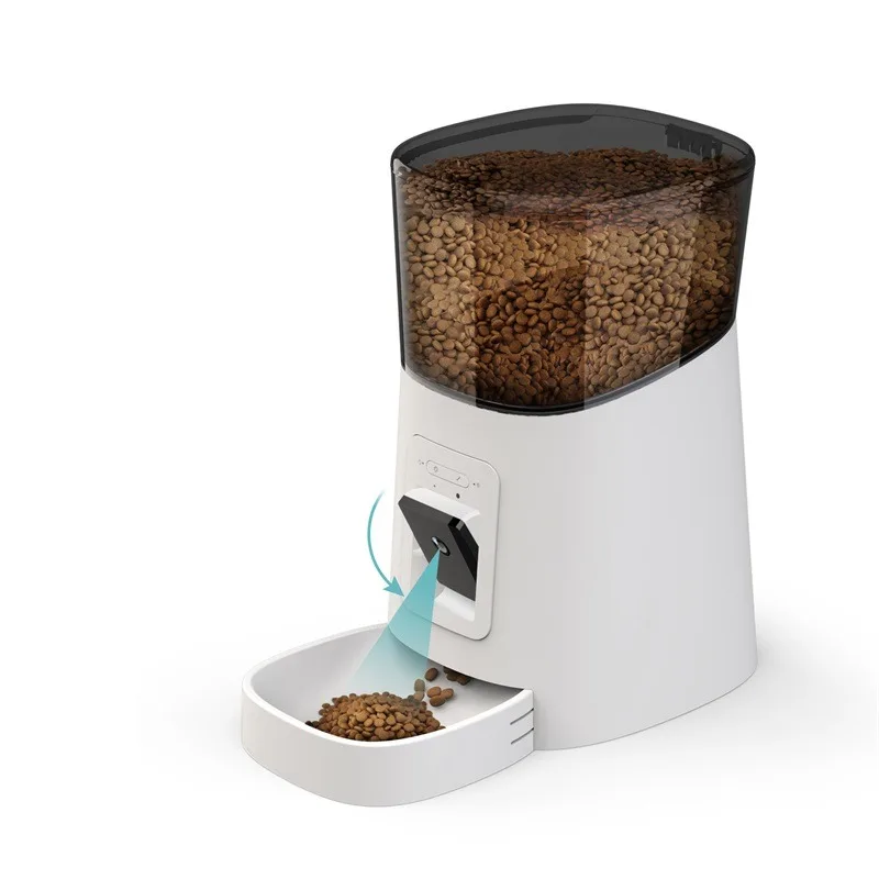 

6L Smart Pet Feeder For Cats and Dogs WiFi Video 1080P Automatic Food Dispenser Travel Supply Auto Feeding Machine Dog Food Bowl